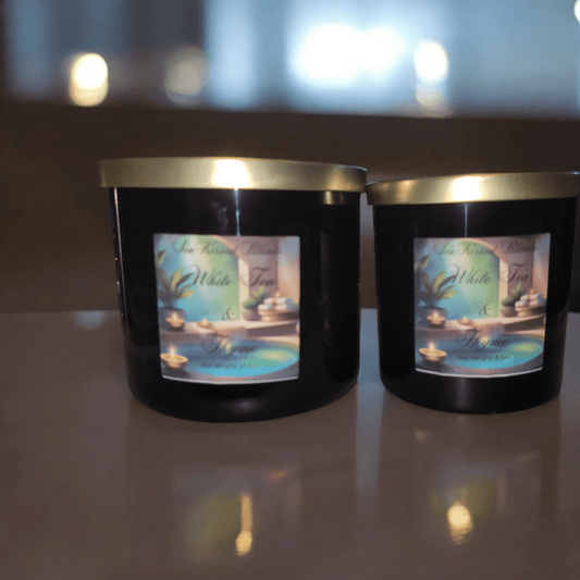 White Tea & Thyme Candle - SeaKissed Blends
