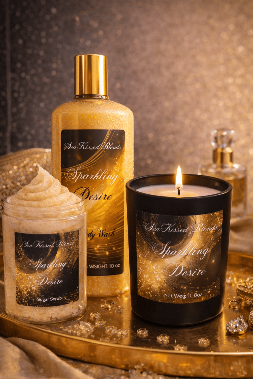 Sparkling Desire Self Care Set