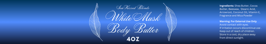 White Musk Body Butter - SeaKissed Blends