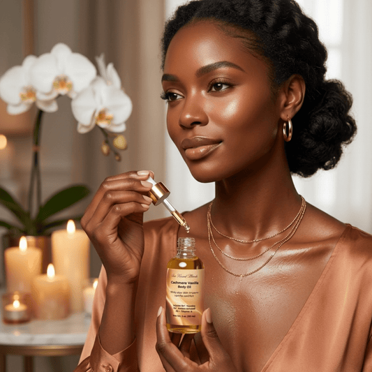 Cashmere vanilla body oil