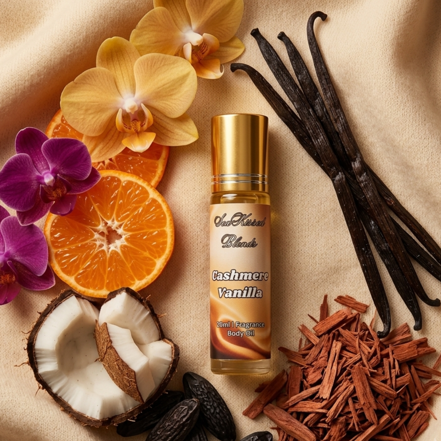 Cashmere Vanilla Fragrance Roll-On