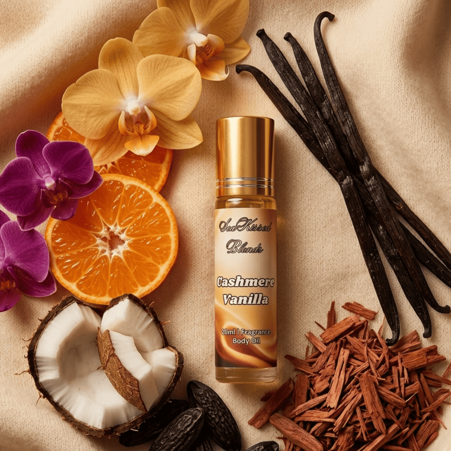 Cashmere Vanilla Fragrance Roll-On