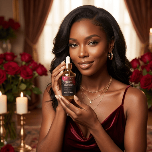 Head turner body oil
