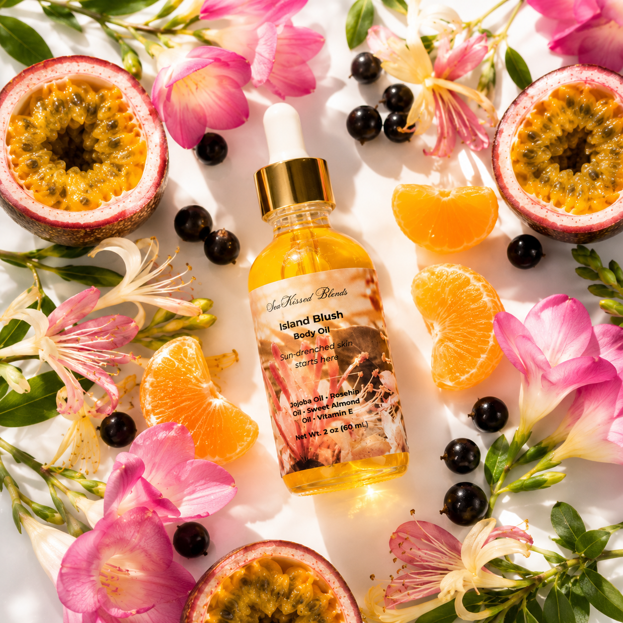 Island Blush Body Oil