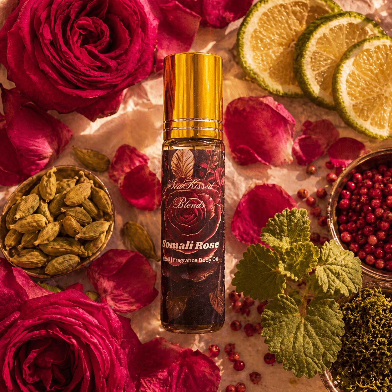 Somali Rose Fragrance Roll-On