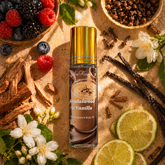 Sandalwood & Vanilla Fragrance Roll-On