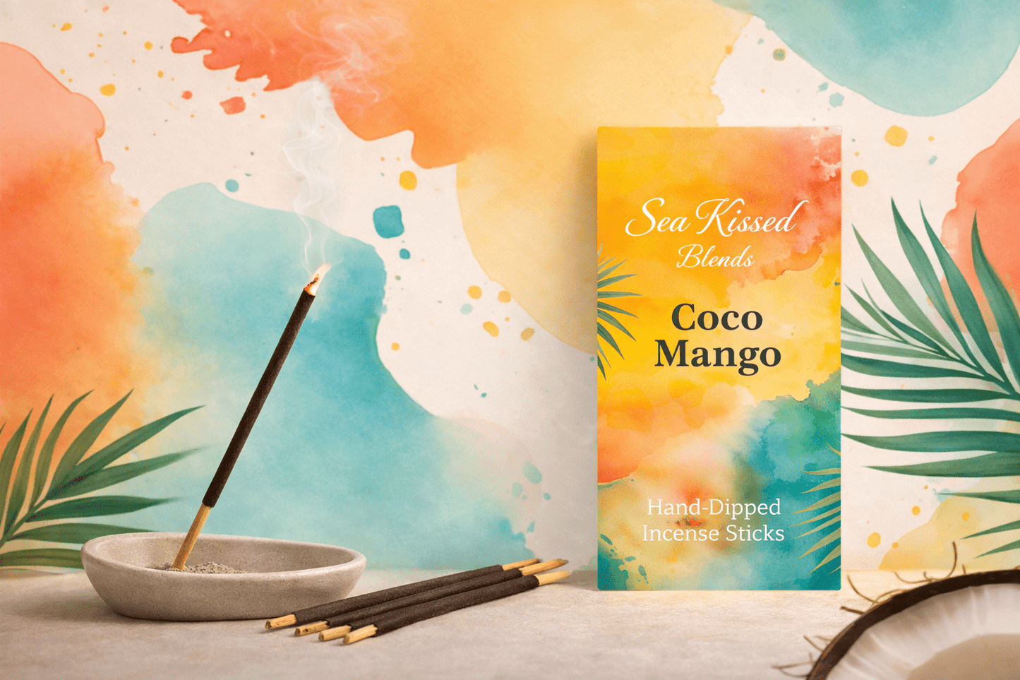 Natural Incense Sticks – Hand-Dipped Scents