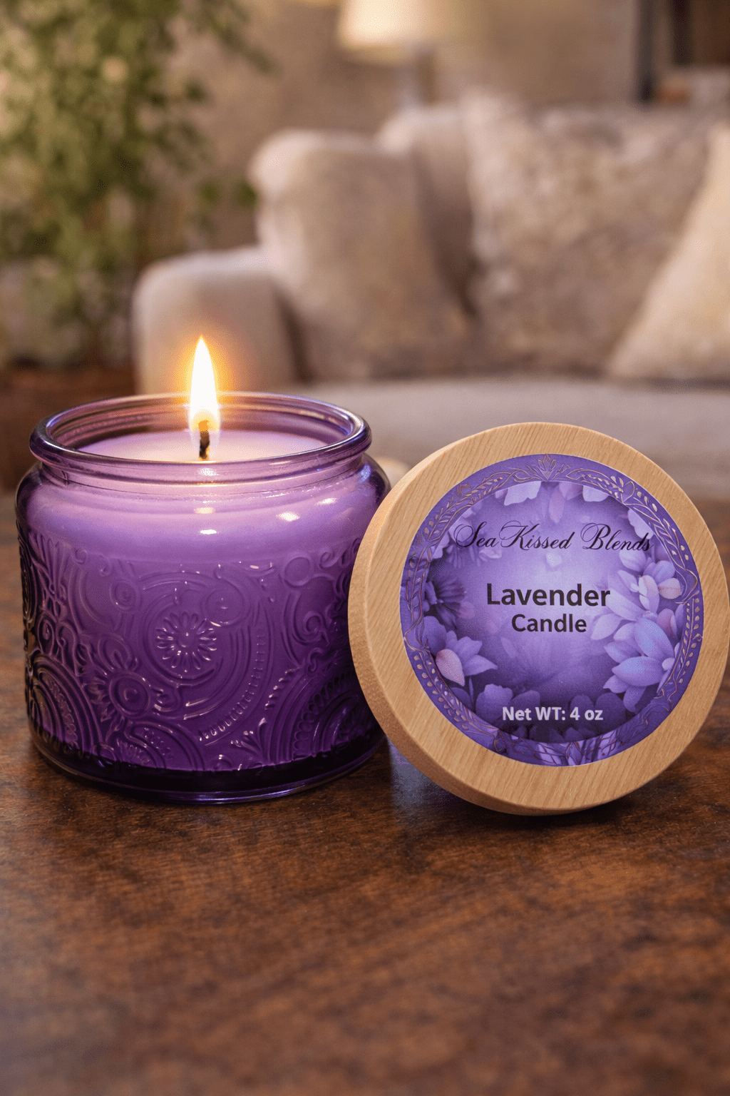 Lavender Candle