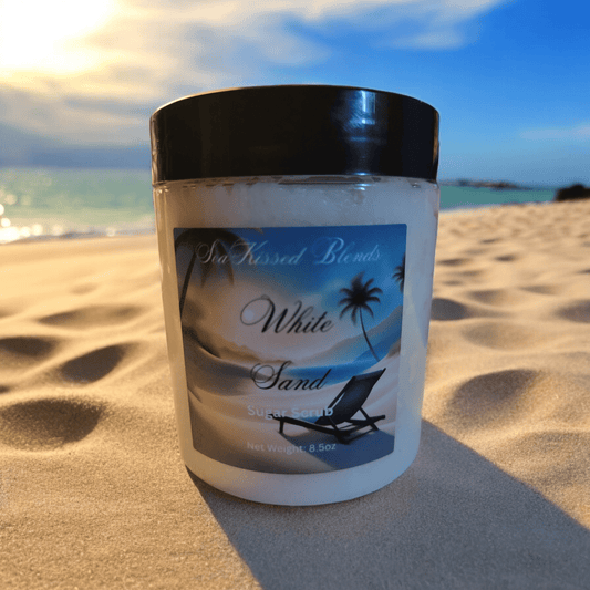 White Sand Sugar Scrub - SeaKissed Blends