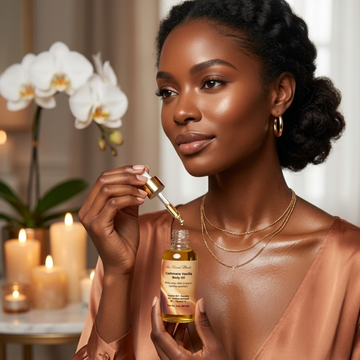Cashmere vanilla body oil
