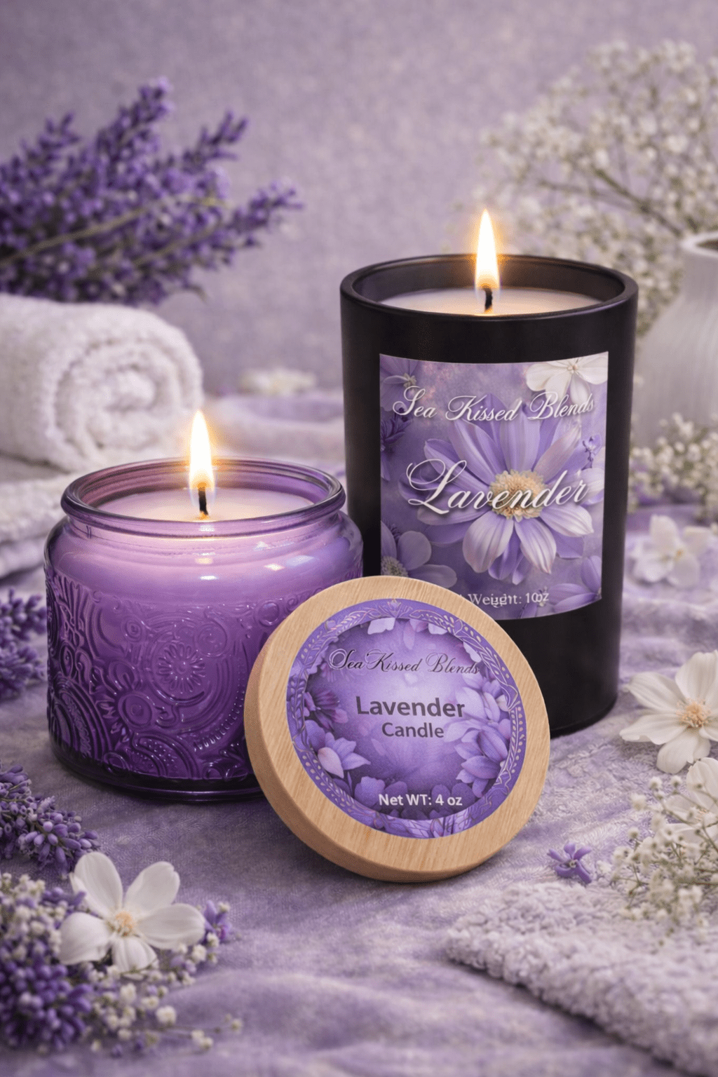 Lavender Candle