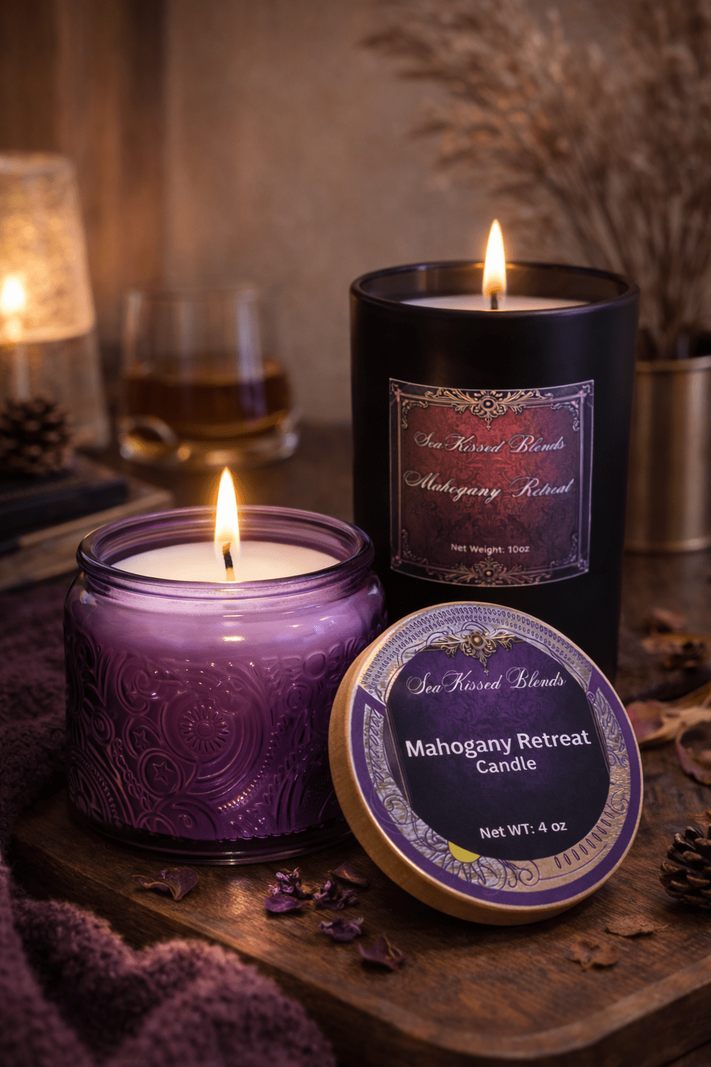 Mahogany Retreat Candle