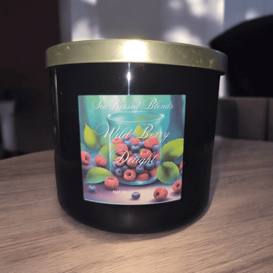 Wild Berry Candle - SeaKissed Blends